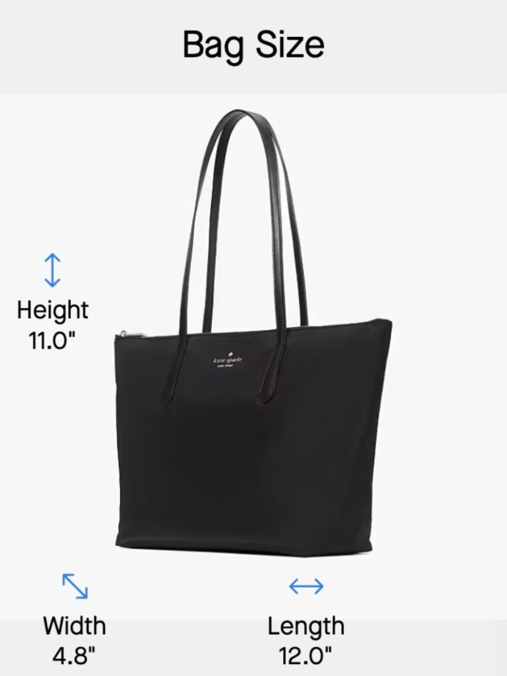 Kate Spade Kitt Ksnyl Tote Bag - Picture 2 of 2